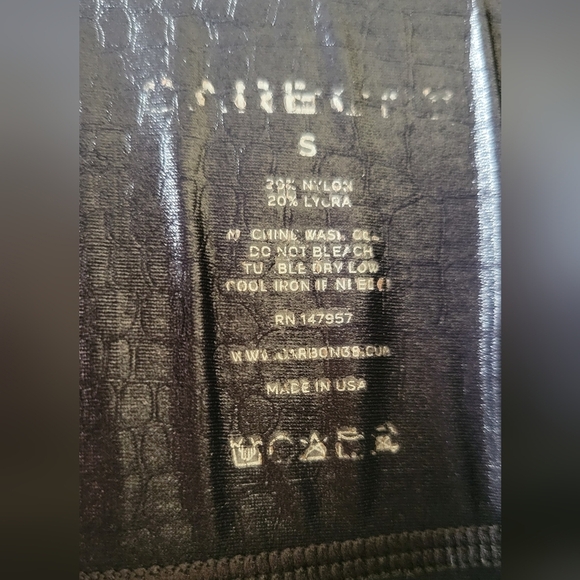 Carbon38 Textured Leggings Size Small - Picture 3 of 6